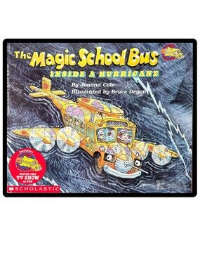 BUNDLE & SAVE 🎉Vintage 1995 The Magic School Bus Inside a Hurricane Softcover